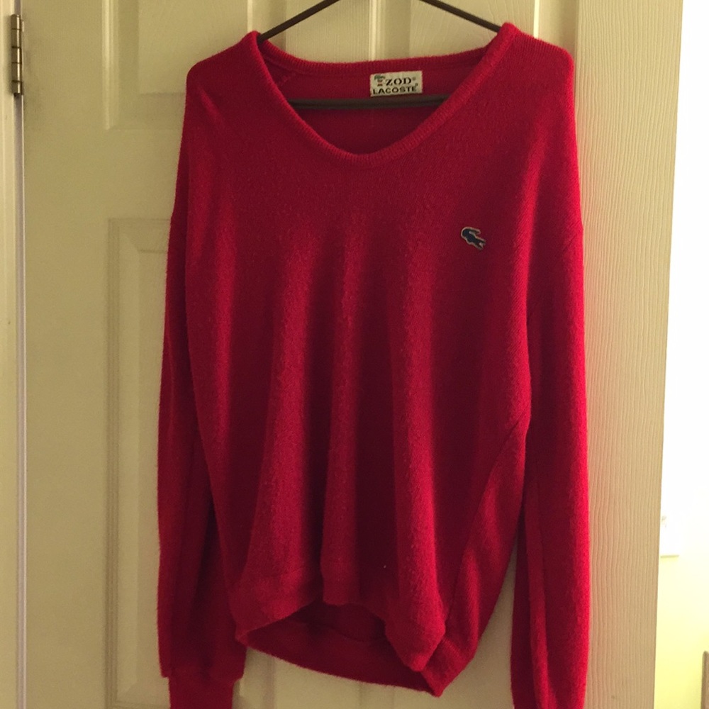 Izod Red Sweater